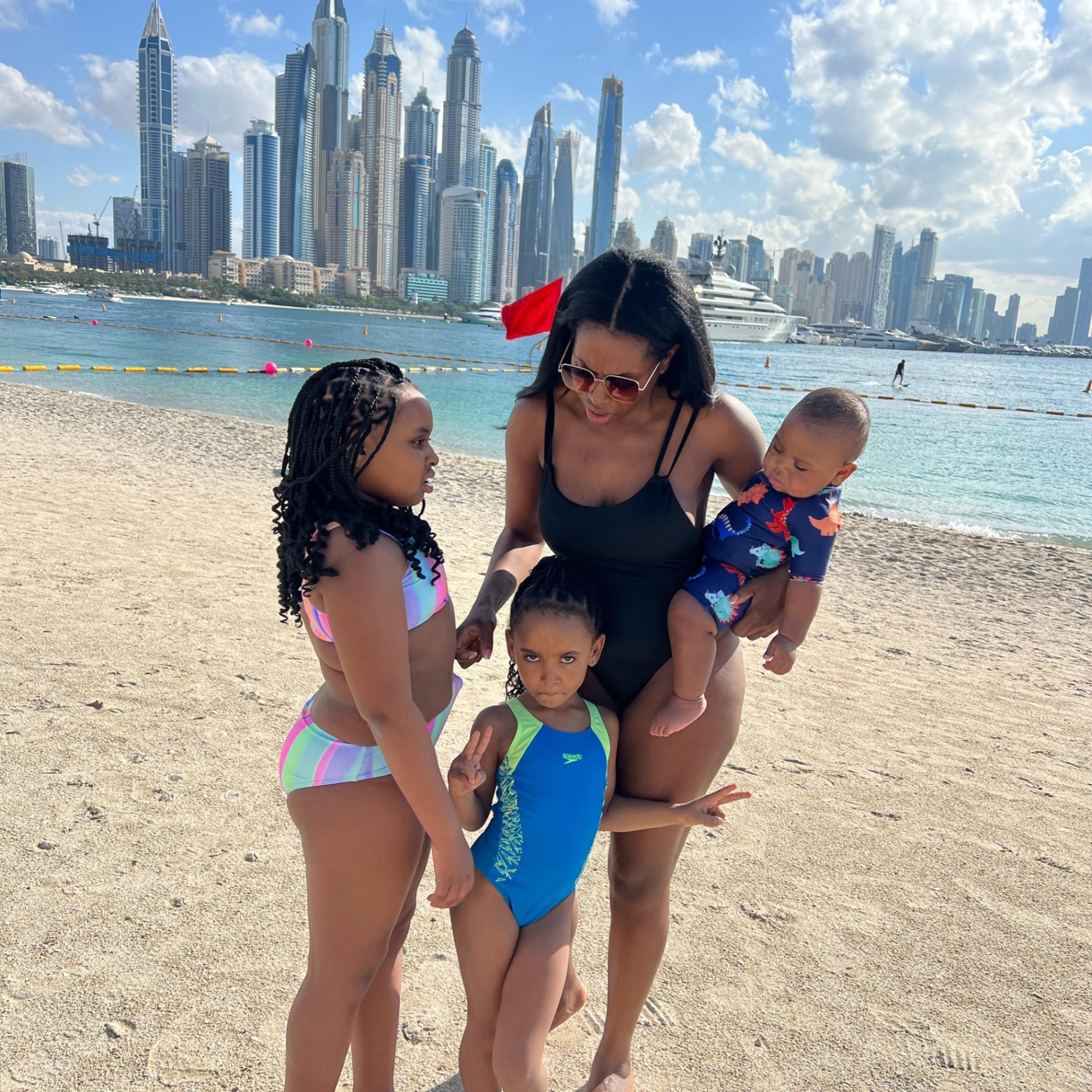 Nina Lemtir, creator of the Fibroids Freedom Formula, with her three children